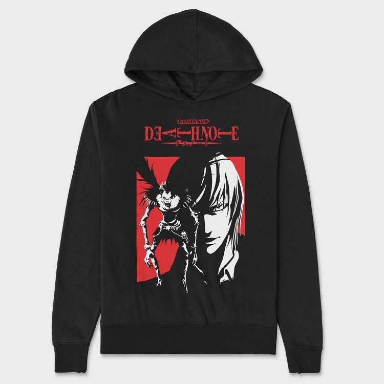 Deathnote Shonen Jump, Hanorac Oversize Barbati (Unisex)