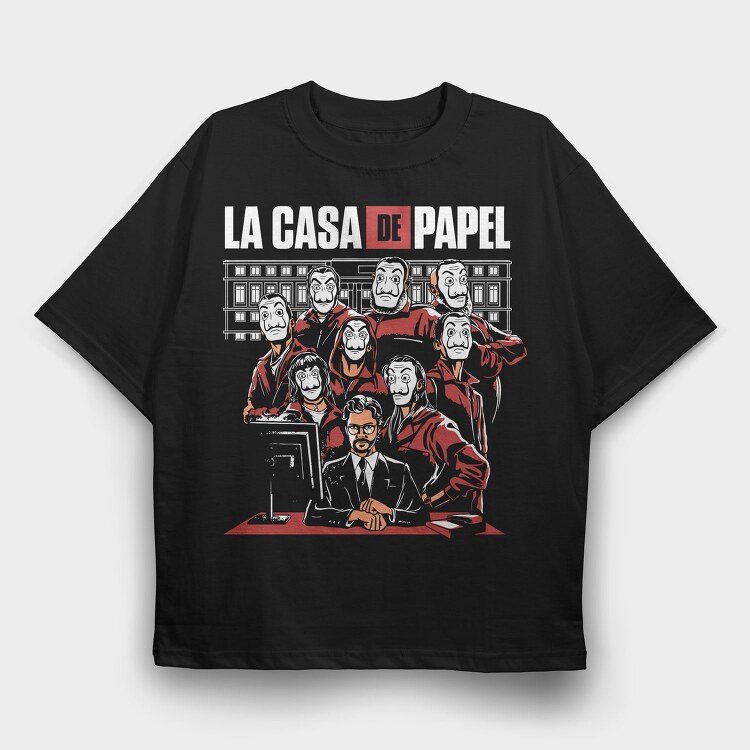 Debrokenheart, Tricou Oversize Barbati (Unisex)