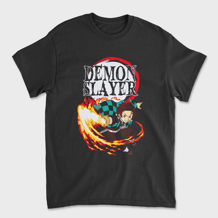 Demon Slayer Flame Boy, Tricou Barbati (Unisex)