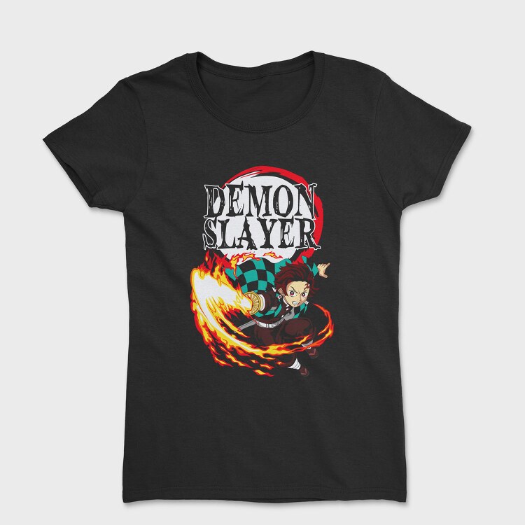 Demon Slayer Flame Boy, Tricou Femei
