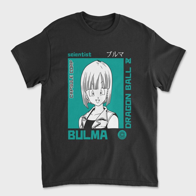 Dragon Ball Bulma Scientist, Tricou Barbati (Unisex)