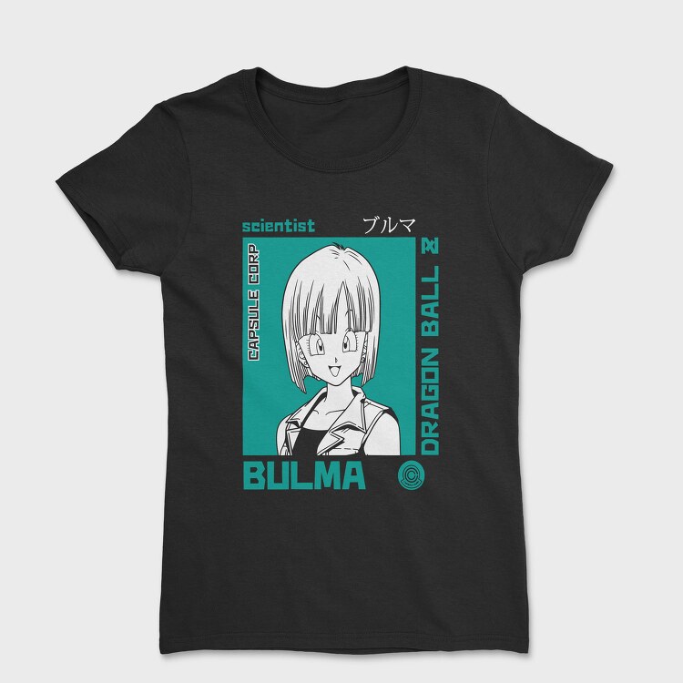 Dragon Ball Bulma Scientist, Tricou Femei