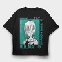 Dragon Ball Bulma Scientist, Tricou Oversize Barbati (Unisex)