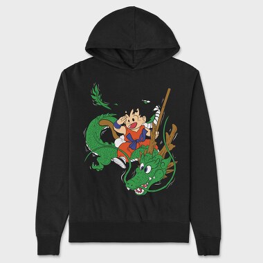 Dragon Warrior, Hanorac Oversize Barbati (Unisex)