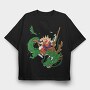 Dragon Warrior, Tricou Oversize Barbati (Unisex)