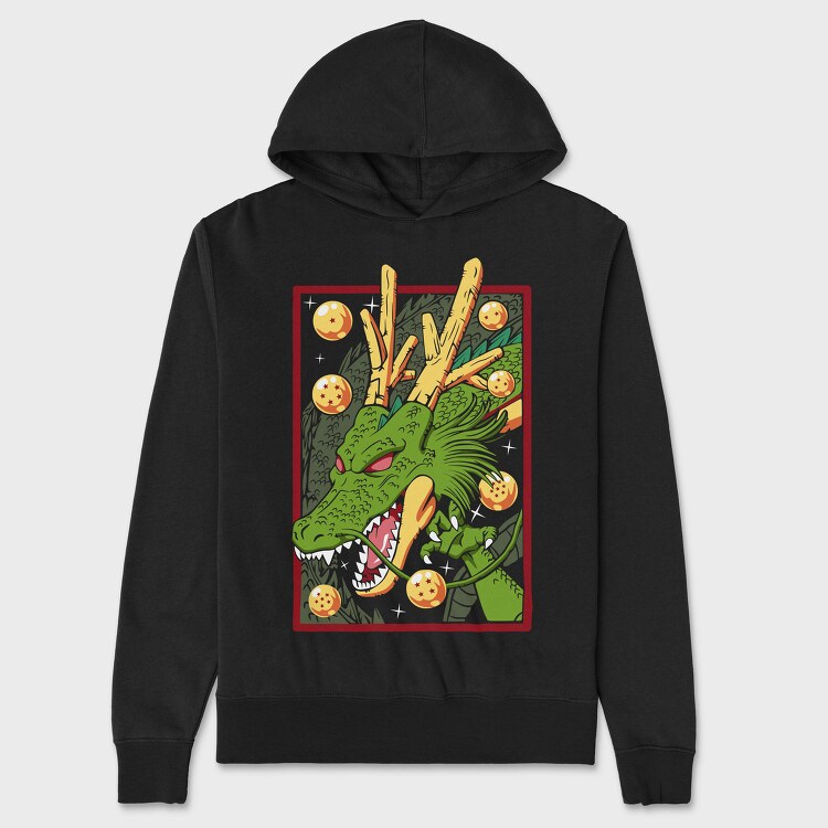 Dragonballz Dragon, Hanorac Oversize Barbati (Unisex)