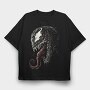 Elephant Blood Sketch, Tricou Oversize Barbati (Unisex)