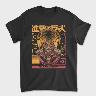 Female Titan 2, Tricou Barbati (Unisex)