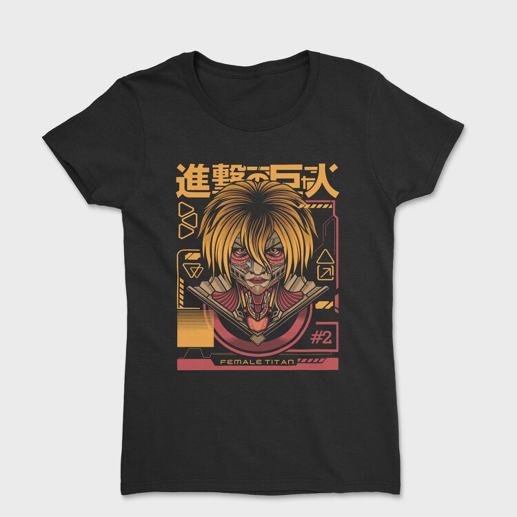 Female Titan 2, Tricou Femei