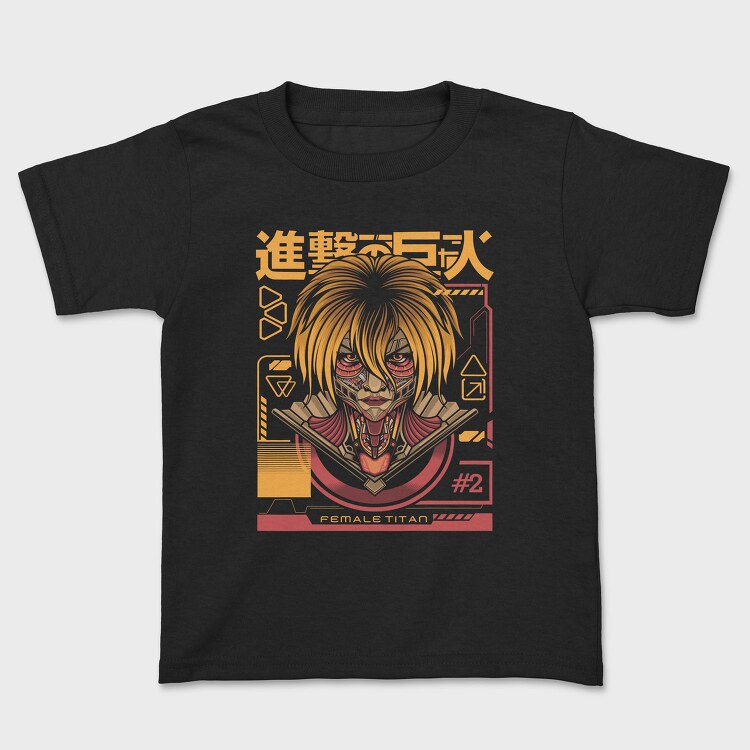 Female Titan 2, Tricou Copii