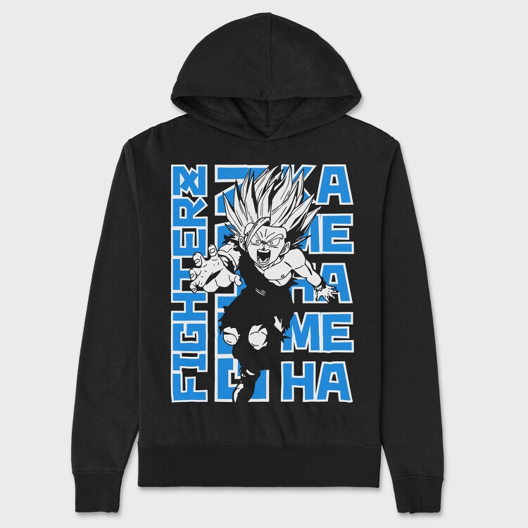 Fight Me Ha, Hanorac Oversize Barbati (Unisex)