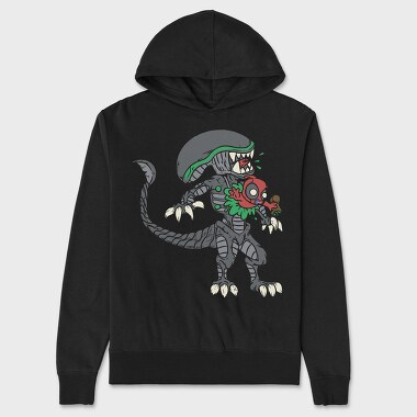 Alien Invader, Hanorac Oversize Barbati (Unisex)