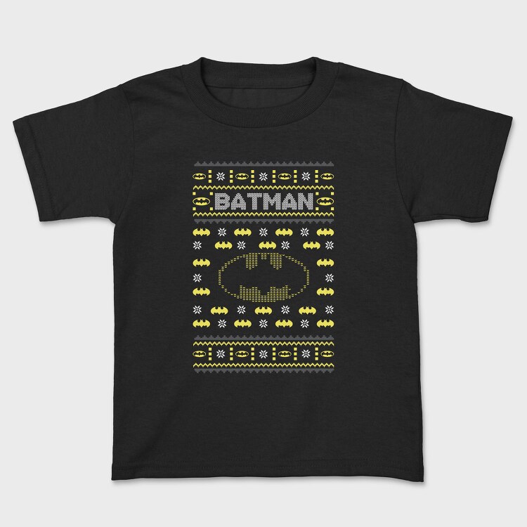 Batman Yellow Pattern, Tricou Copii