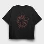 Blood Splatter, Tricou Oversize Barbati (Unisex)