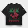 Christmas Sweater 1, Tricou Oversize Barbati (Unisex)