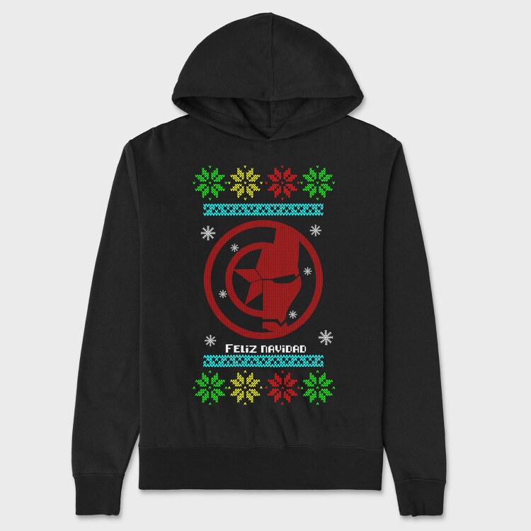 Christmas Sweater, Hanorac Oversize Barbati (Unisex)