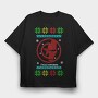 Christmas Sweater, Tricou Oversize Barbati (Unisex)