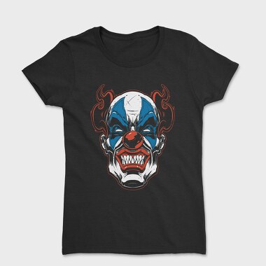 Clown Face Scream, Tricou Femei