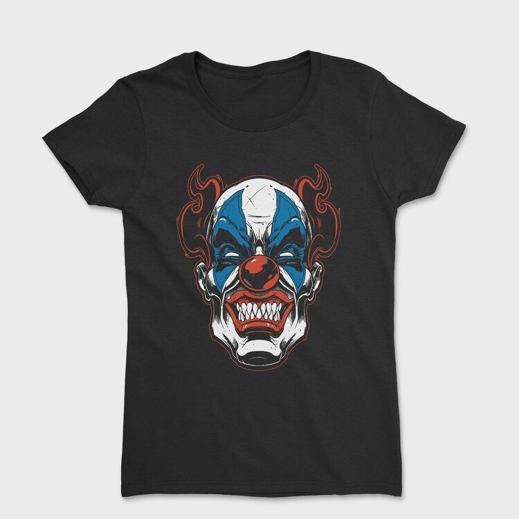 Clown Face Scream, Tricou Femei
