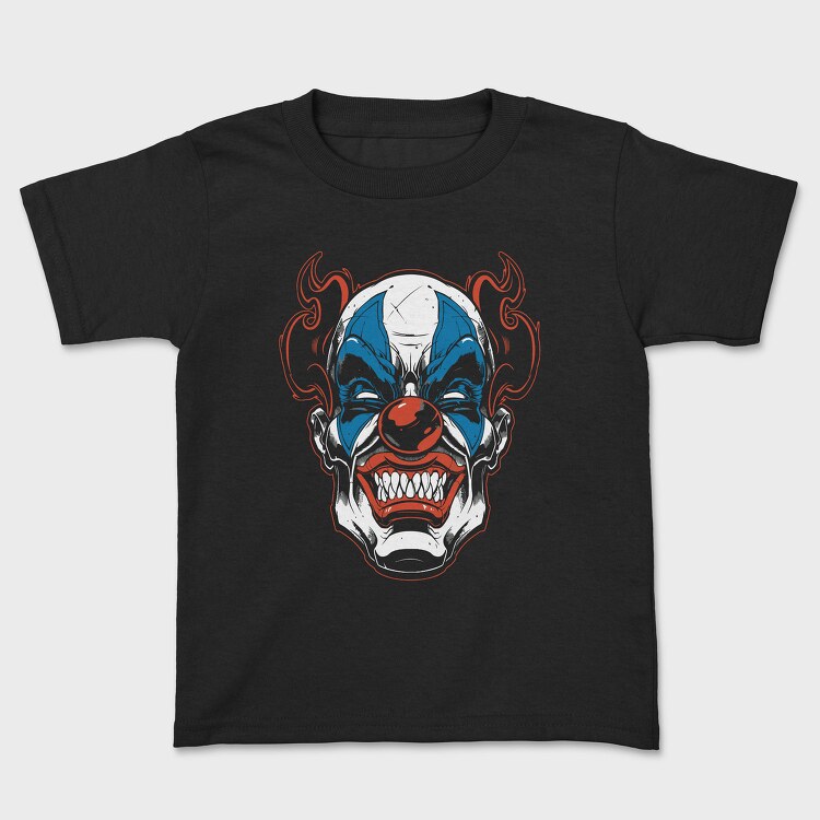 Clown Face Scream, Tricou Copii