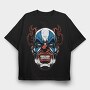 Clown Face Scream, Tricou Oversize Barbati (Unisex)