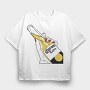 Corona Extra Hand, Tricou Oversize Barbati (Unisex)
