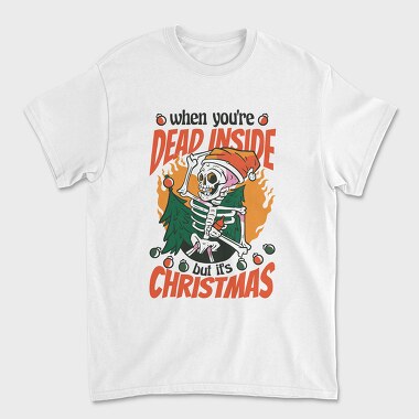 Dead Inside Xmas, Tricou Barbati (Unisex)