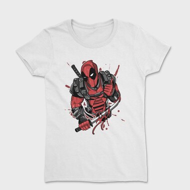 Deadpool Blood Bath, Tricou Femei