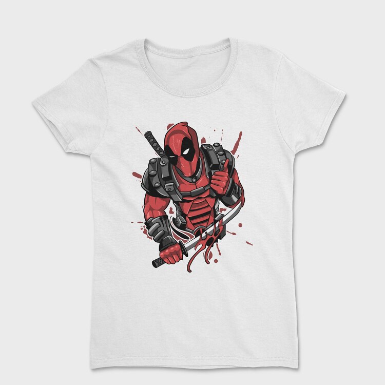 Deadpool Blood Bath, Tricou Femei