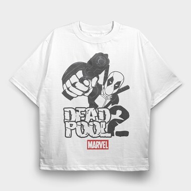 Deadpool Fist Marvel, Tricou Oversize Barbati (Unisex)