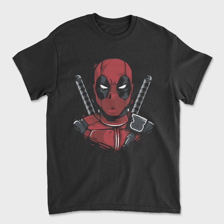 Deadpool Mask, Tricou Barbati (Unisex)
