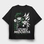 Deku Quirk One For All, Tricou Oversize Barbati (Unisex)