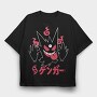 Demon Smile, Tricou Oversize Barbati (Unisex)