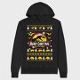 Dino Xmas, Hanorac Oversize Barbati (Unisex)