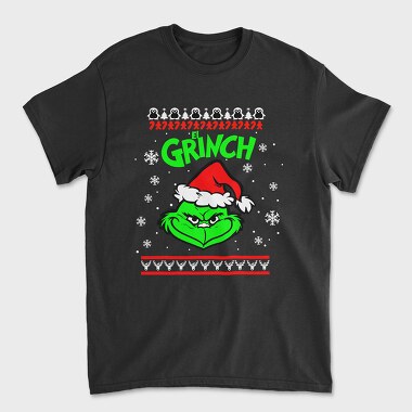 El Grinch Xmas, Tricou Barbati (Unisex)