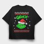 El Grinch Xmas, Tricou Oversize Barbati (Unisex)