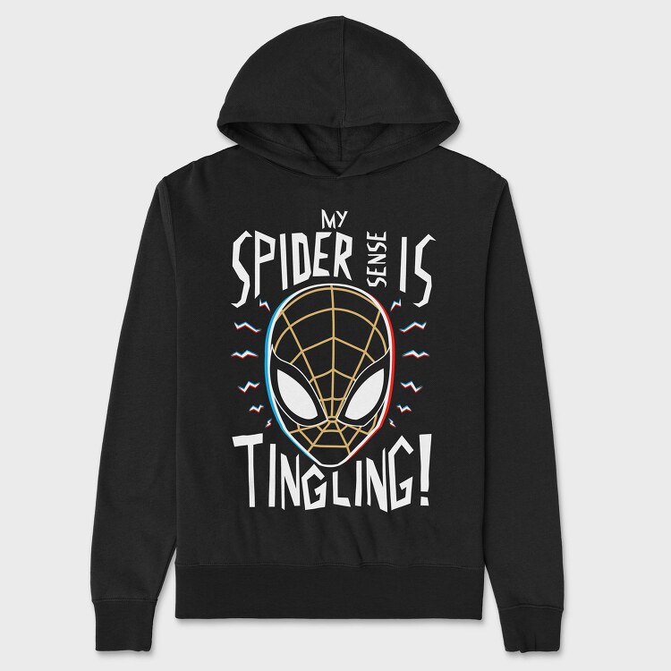 Electric Web, Hanorac Oversize Barbati (Unisex)