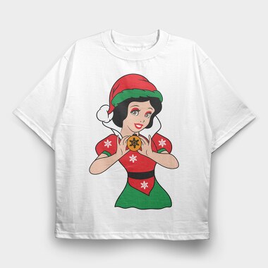 Elf Princess Ornament, Tricou Oversize Barbati (Unisex)