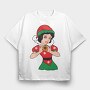 Elf Princess Ornament, Tricou Oversize Barbati (Unisex)