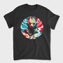 Fire Fox Burst, Tricou Barbati (Unisex)