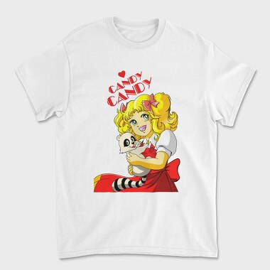 Candy Panda Love, Tricou Barbati (Unisex)