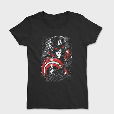 Captain America Shield 3, Tricou Femei