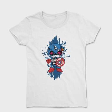 Captain America Skull, Tricou Femei