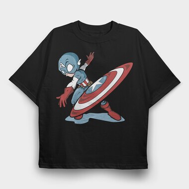 Captain America Surf, Tricou Oversize Barbati (Unisex)