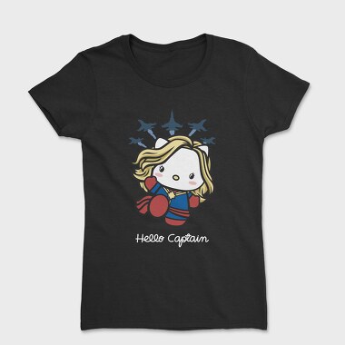 Captain Marvel Chibi, Tricou Femei