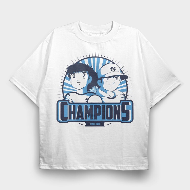 Champions Since 1981, Tricou Oversize Barbati (Unisex)