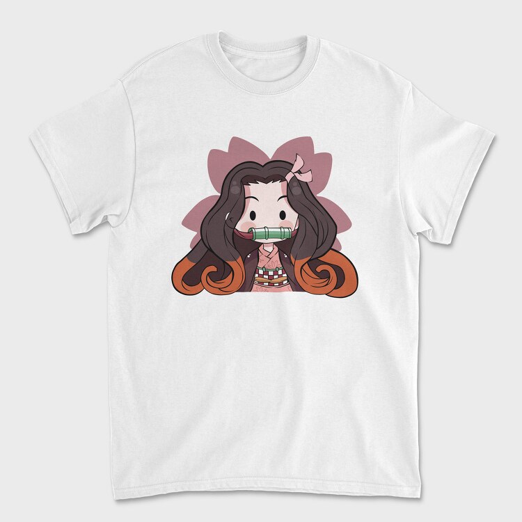 Chibi Flute Girl, Tricou Barbati (Unisex)