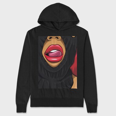 Gorilla Grin, Hanorac Oversize Barbati (Unisex)