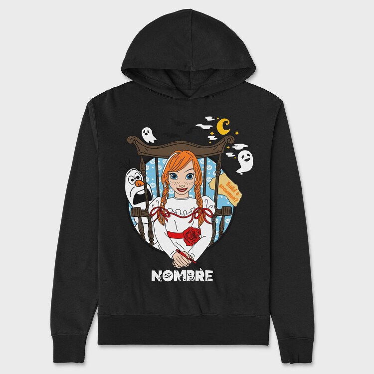 Halloween Swing Anna, Hanorac Oversize Barbati (Unisex)