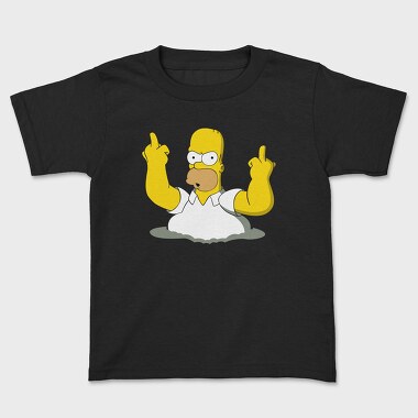 Homer Middle Finger, Tricou Copii